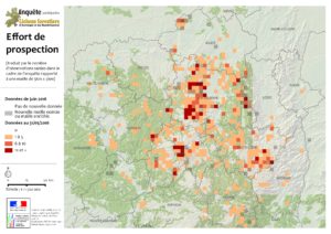 Pression d'observation en Auvergne au 30/06/2016